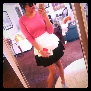 Miami black and white skirt